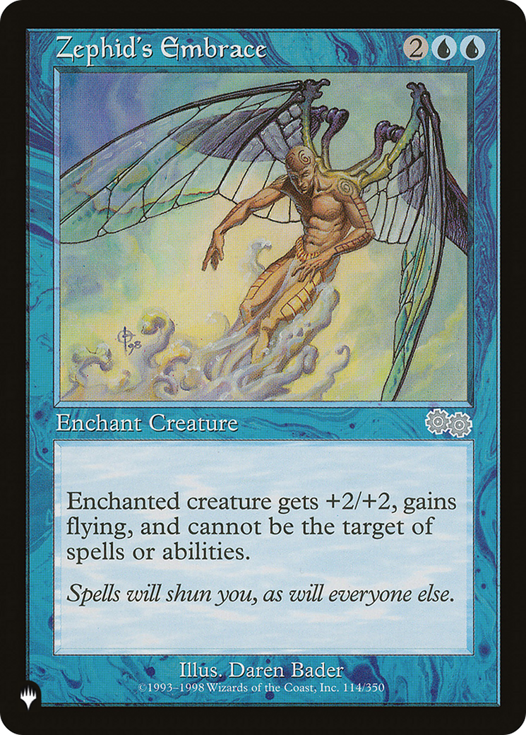 Zephid's Embrace [The List Reprints] | Card Citadel