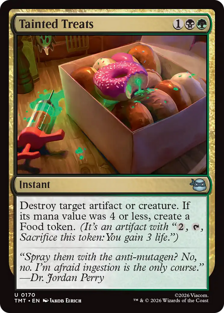 Tainted Treats [Teenage Mutant Ninja Turtles] | Card Citadel
