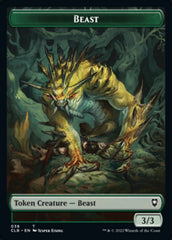 Satyr // Beast Double-Sided Token [Commander Legends: Battle for Baldur's Gate Tokens] | Card Citadel