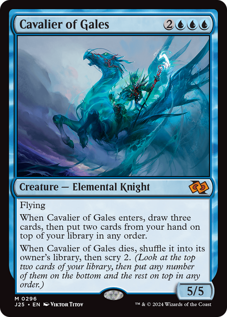 Cavalier of Gales [Foundations Jumpstart] | Card Citadel