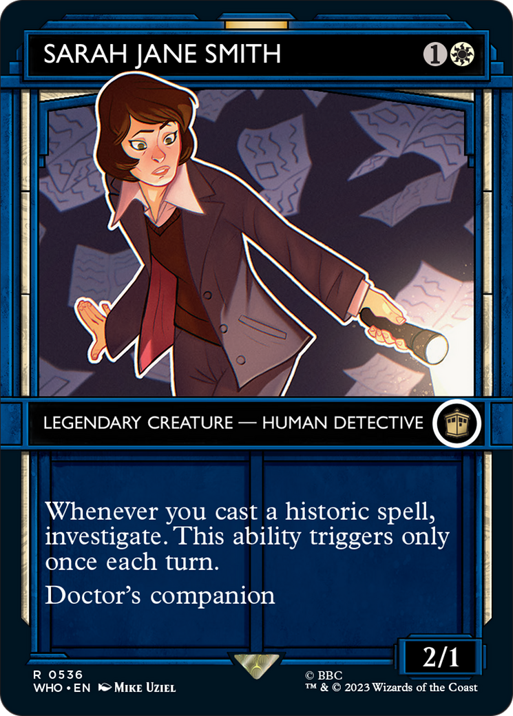 Sarah Jane Smith (Showcase) [Doctor Who] | Card Citadel