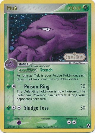 Muk (11/92) (Stamped) [EX: Legend Maker] | Card Citadel
