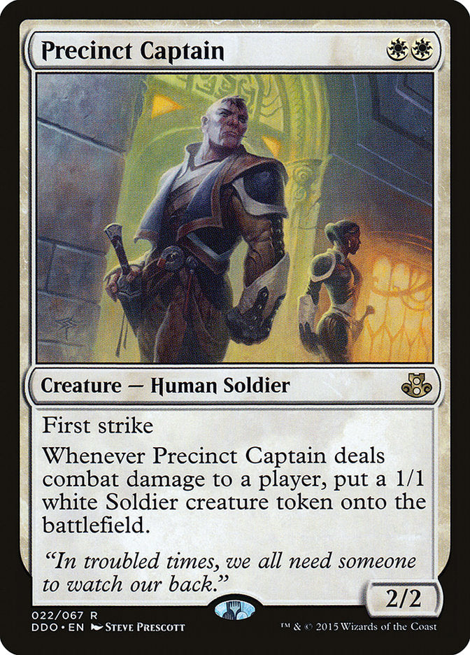 Precinct Captain [Duel Decks: Elspeth vs. Kiora] | Card Citadel