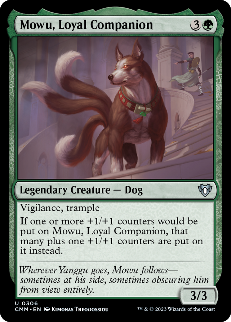 Mowu, Loyal Companion [Commander Masters] | Card Citadel