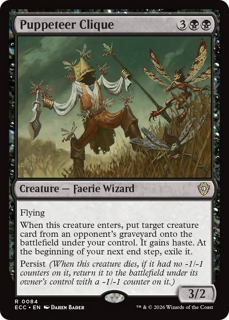 Puppeteer Clique [Lorwyn Eclipsed Commander] | Card Citadel