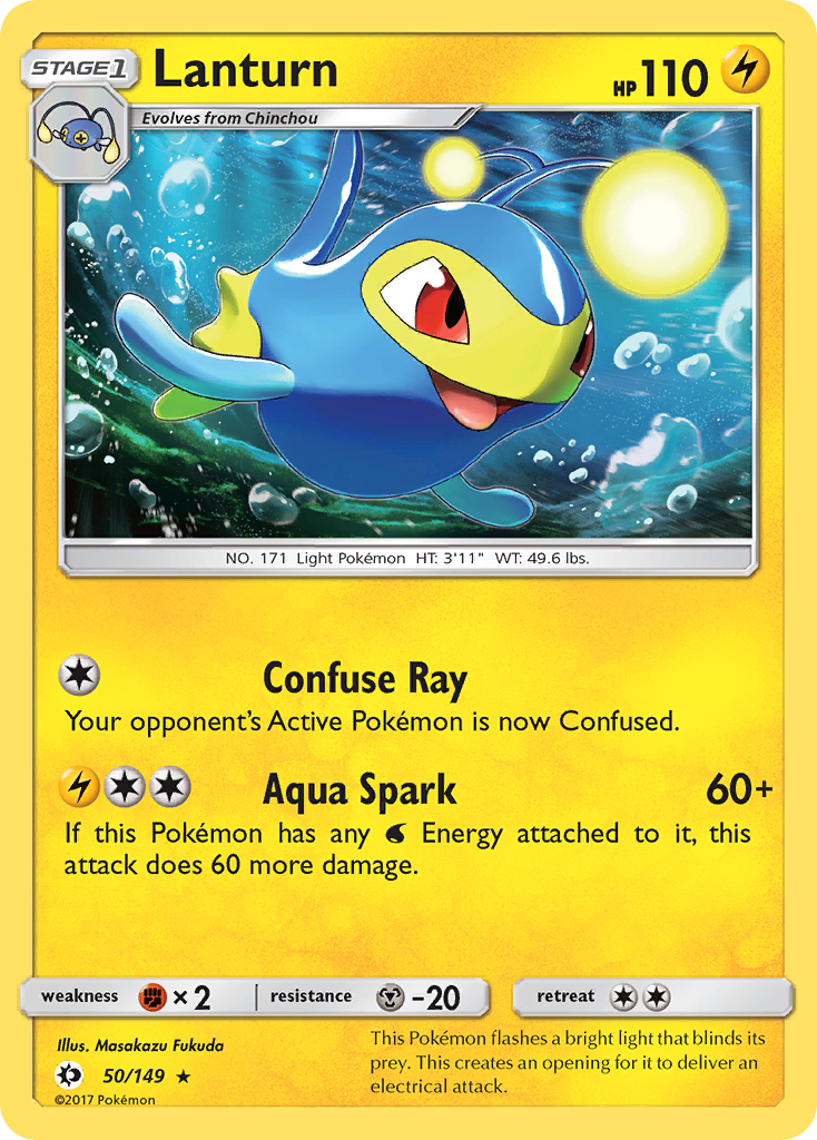 Lanturn (50/149) [Sun & Moon: Base Set] | Card Citadel