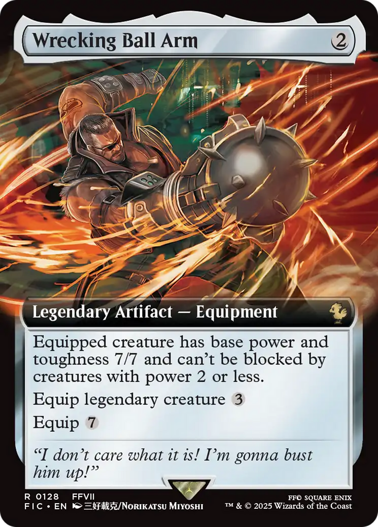 Wrecking Ball Arm (Extended Art) [FINAL FANTASY Commander] | Card Citadel