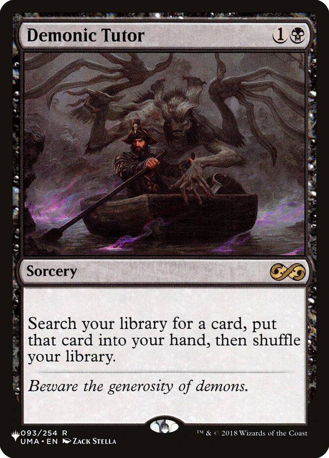 Demonic Tutor [The List] | Card Citadel