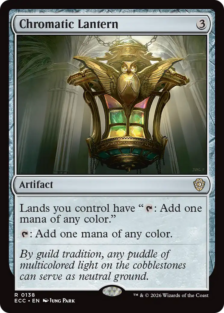 Chromatic Lantern [Lorwyn Eclipsed Commander] | Card Citadel