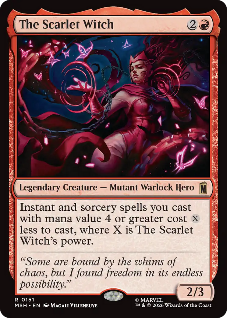 The Scarlet Witch [Marvel Super Heroes] | Card Citadel