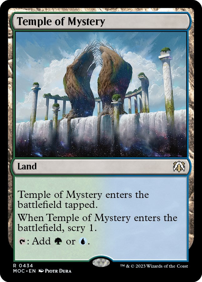 Temple of Mystery [March of the Machine Commander] | Card Citadel