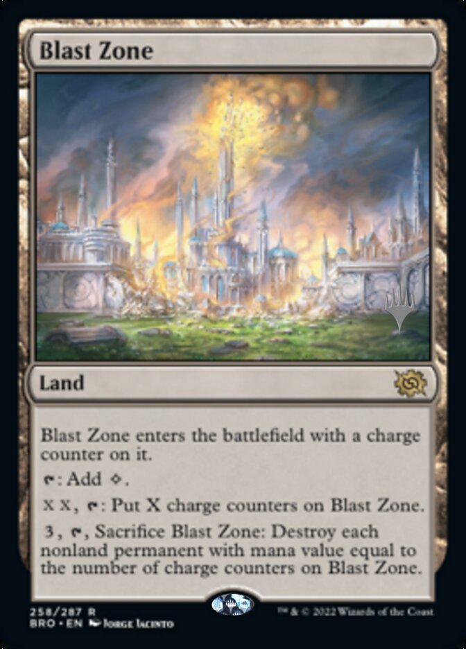 Blast Zone (Promo Pack) [The Brothers' War Promos] | Card Citadel