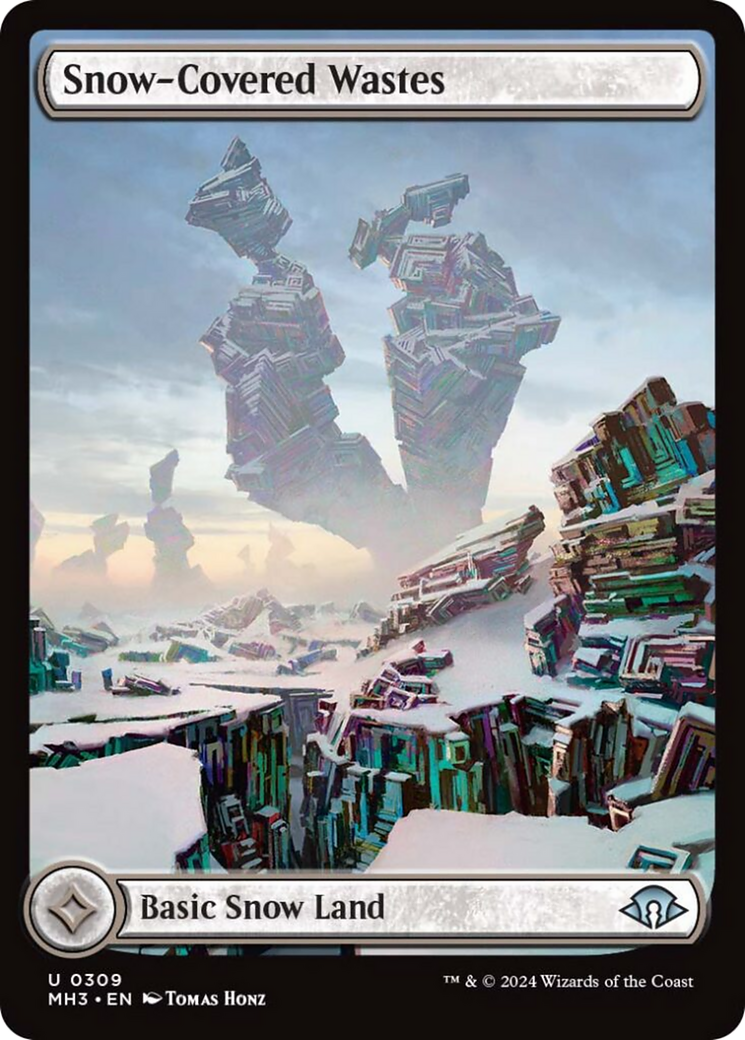 Snow-Covered Wastes (0309) [Modern Horizons 3] | Card Citadel