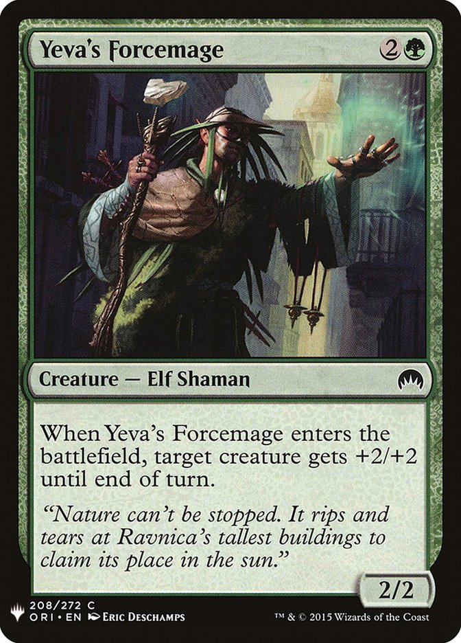 Yeva's Forcemage [Mystery Booster] | Card Citadel