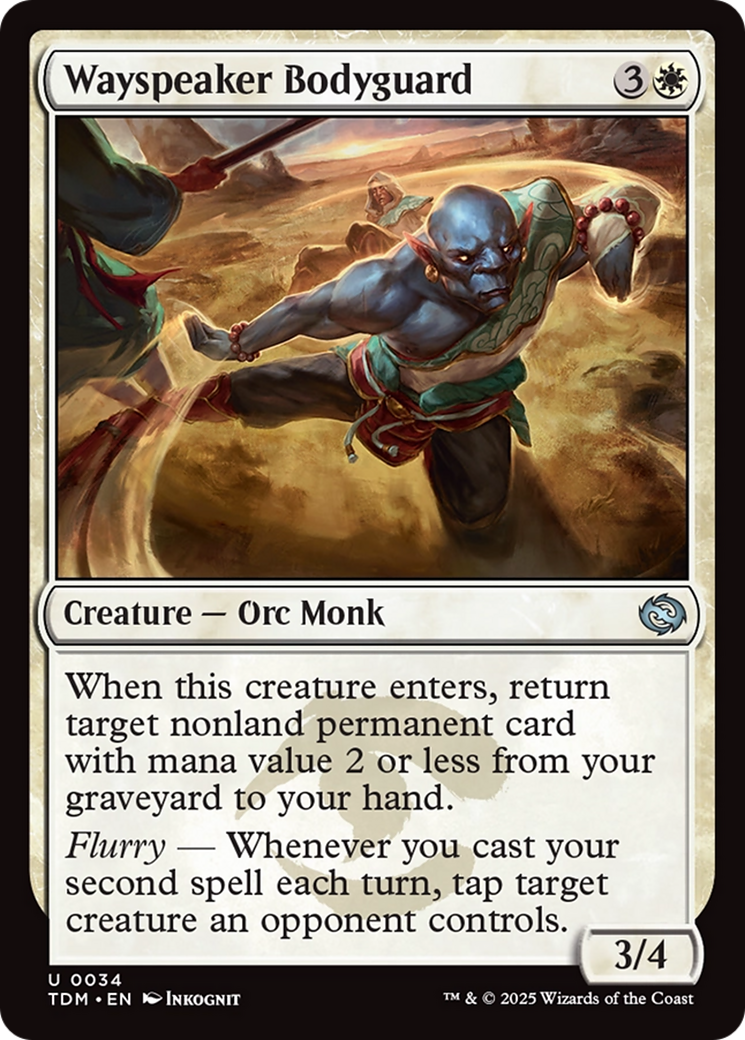 Wayspeaker Bodyguard [Tarkir: Dragonstorm] | Card Citadel