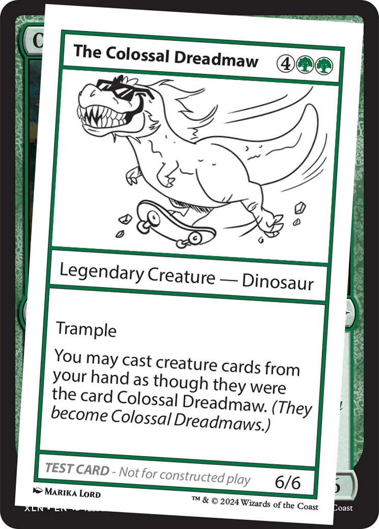 The Colossal Dreadmaw [Mystery Booster 2 Playtest Cards] | Card Citadel