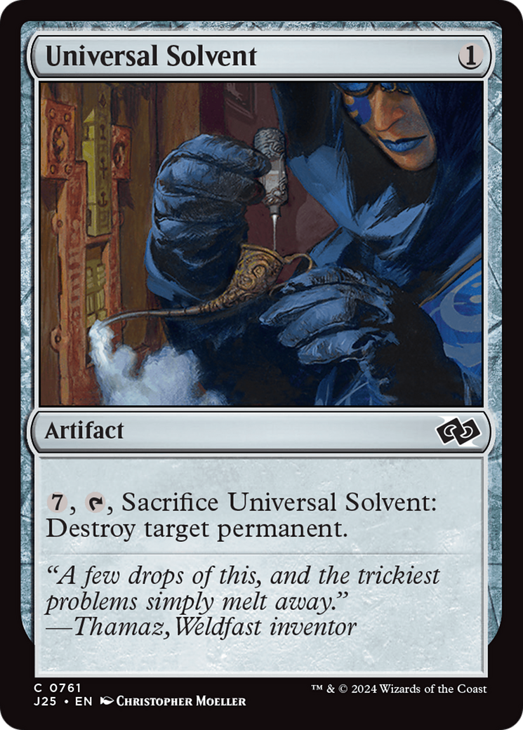 Universal Solvent [Foundations Jumpstart] | Card Citadel