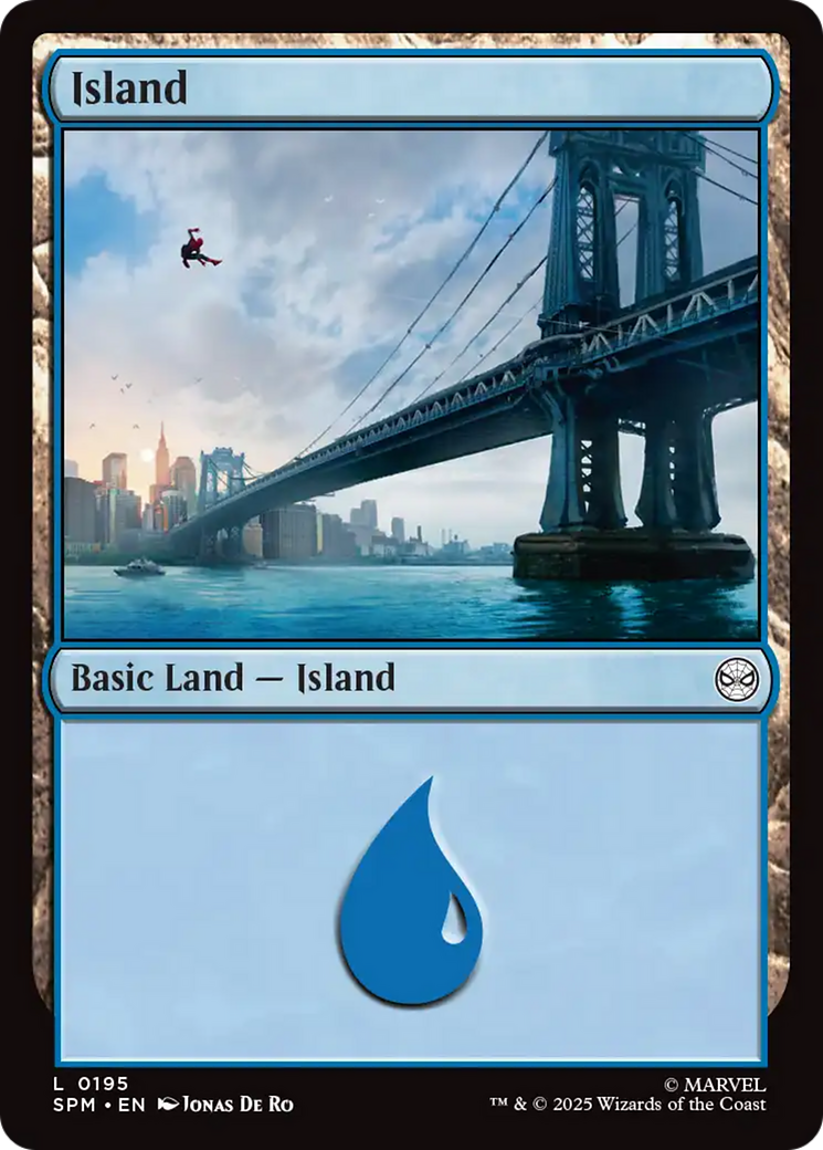 Island (0195) [Marvel's Spider-Man] | Card Citadel