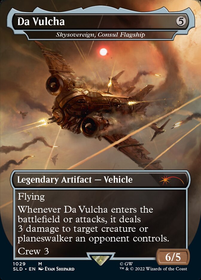 Da Vulcha - Skysovereign, Consul Flagship (Borderless) [Secret Lair Drop Series] | Card Citadel