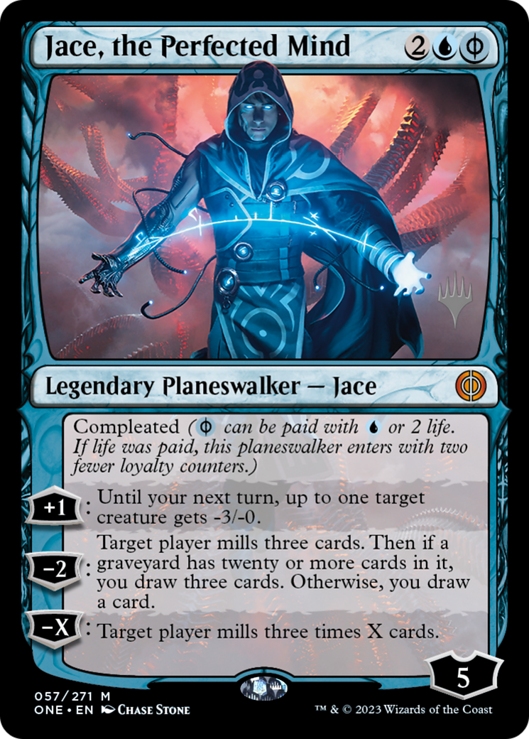 Jace, the Perfected Mind (Promo Pack) [Phyrexia: All Will Be One Promos] | Card Citadel