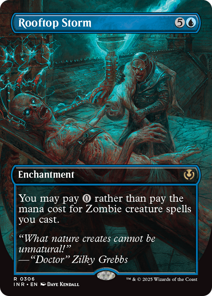Rooftop Storm (Borderless) [Innistrad Remastered] | Card Citadel