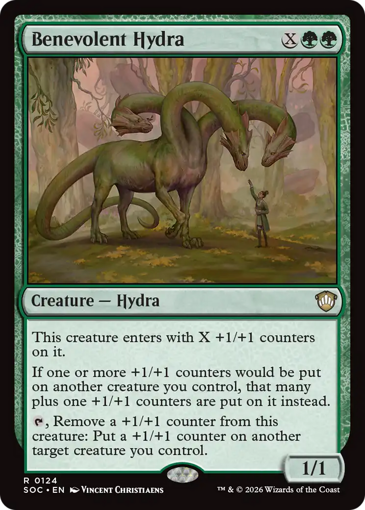 Benevolent Hydra [Secrets of Strixhaven Commander] | Card Citadel