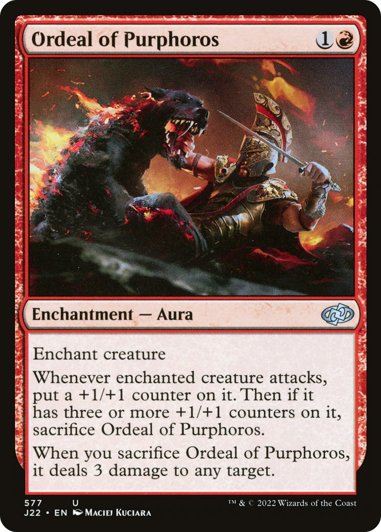 Ordeal of Purphoros [Jumpstart 2022] | Card Citadel