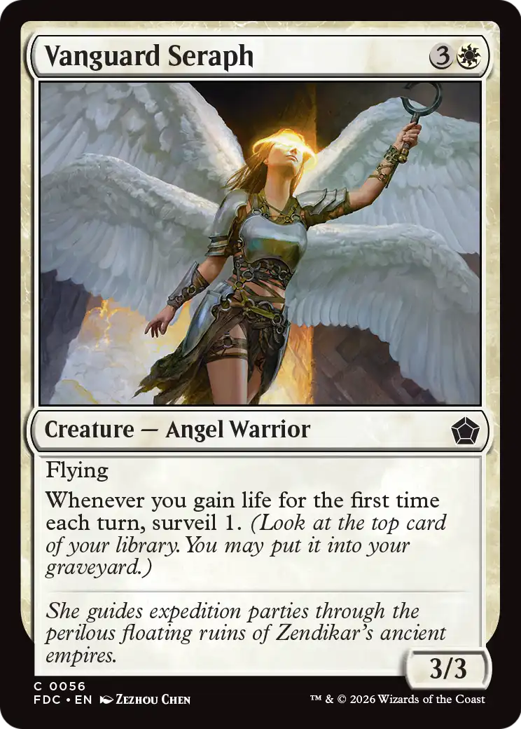 Vanguard Seraph [Foundations Commander] | Card Citadel
