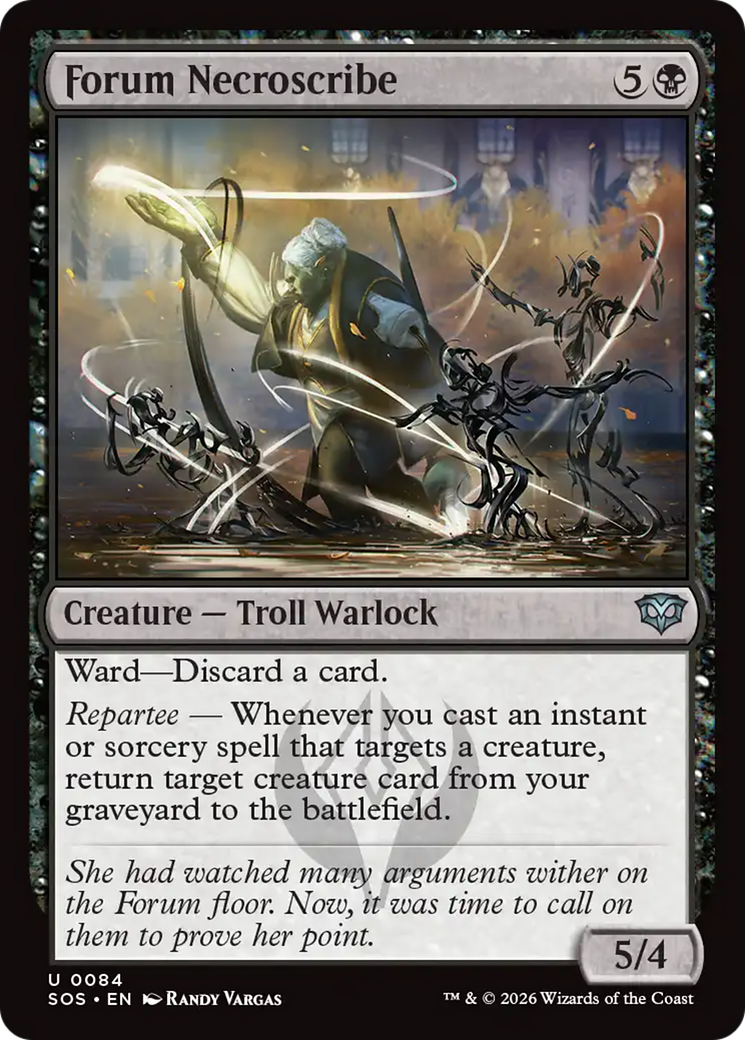 Forum Necroscribe [Secrets of Strixhaven] | Card Citadel