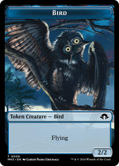 Eldrazi Spawn // Bird Double-Sided Token [Modern Horizons 3 Tokens] | Card Citadel