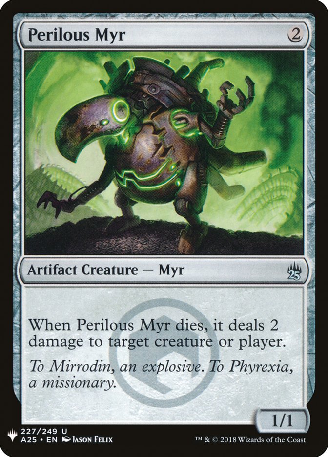 Perilous Myr [Mystery Booster] | Card Citadel