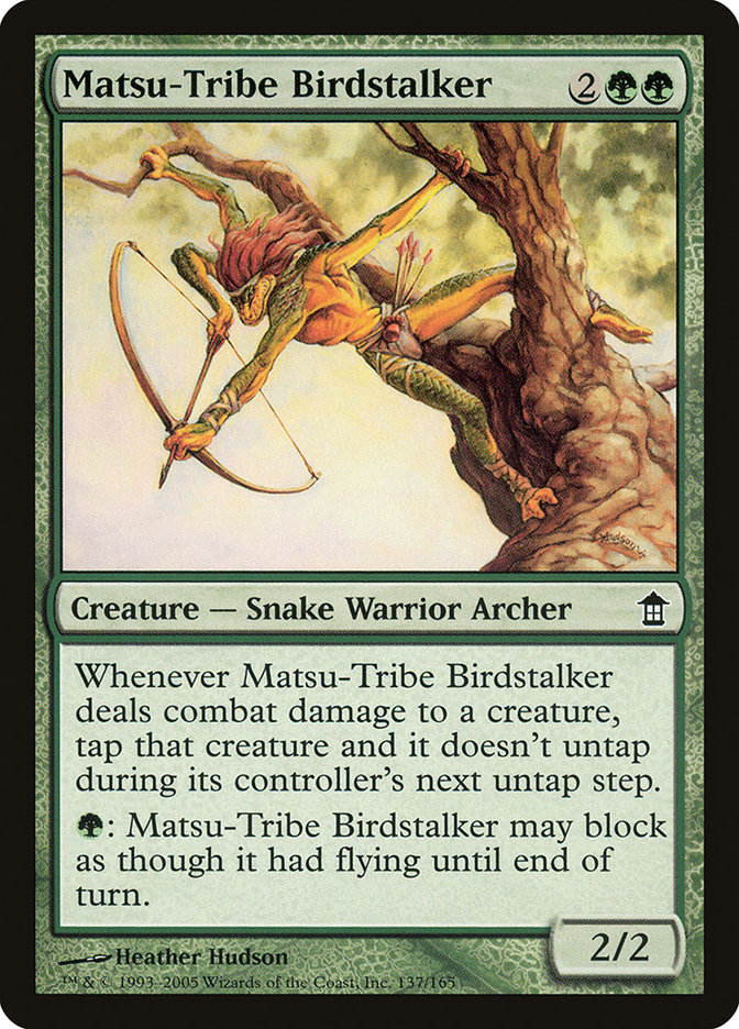 Matsu-Tribe Birdstalker [Saviors of Kamigawa] | Card Citadel