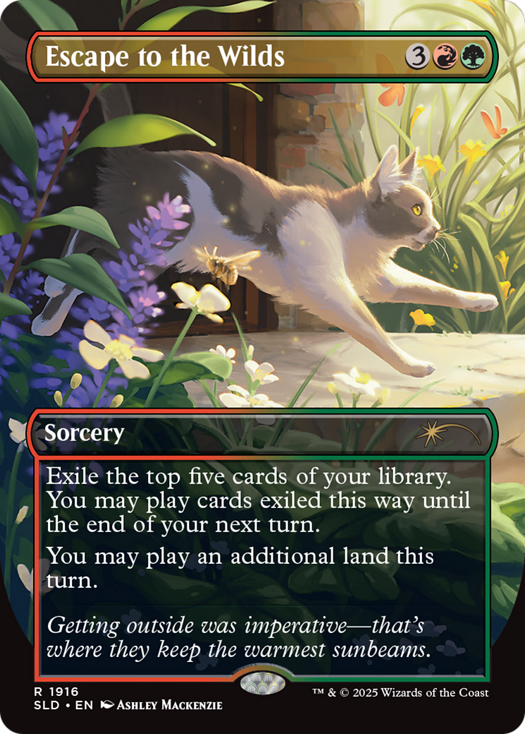 Escape to the Wilds (1916) [Secret Lair Drop Series] | Card Citadel