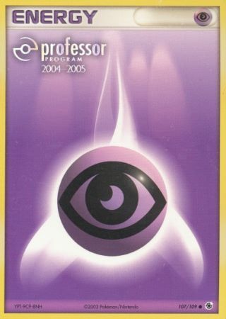 Psychic Energy (107/109) (2004 2005) [Professor Program Promos] | Card Citadel
