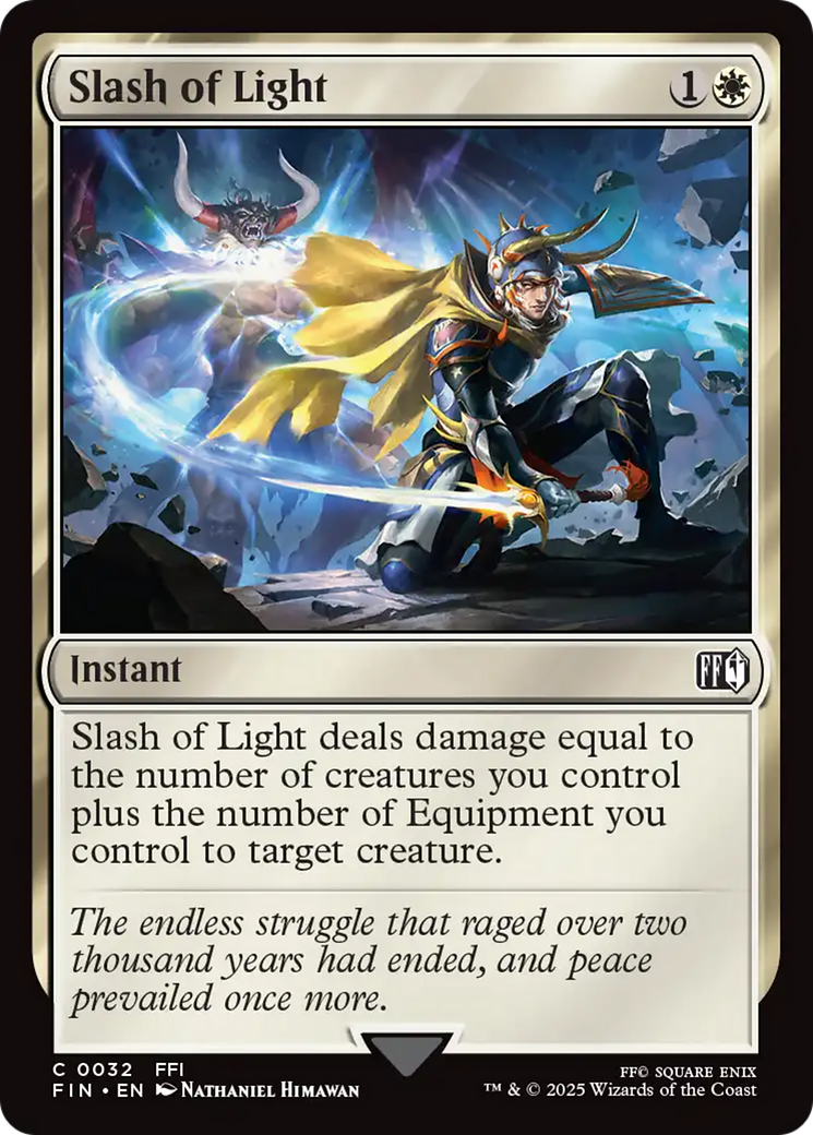 Slash of Light [FINAL FANTASY] | Card Citadel