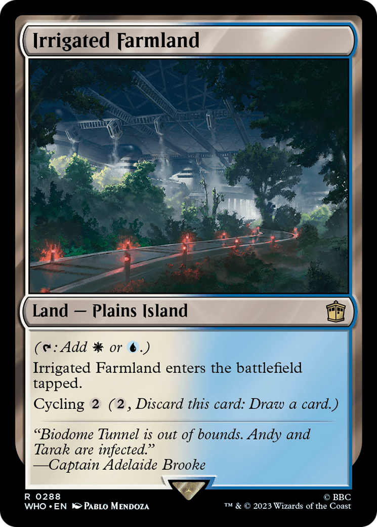 Irrigated Farmland [Doctor Who] | Card Citadel