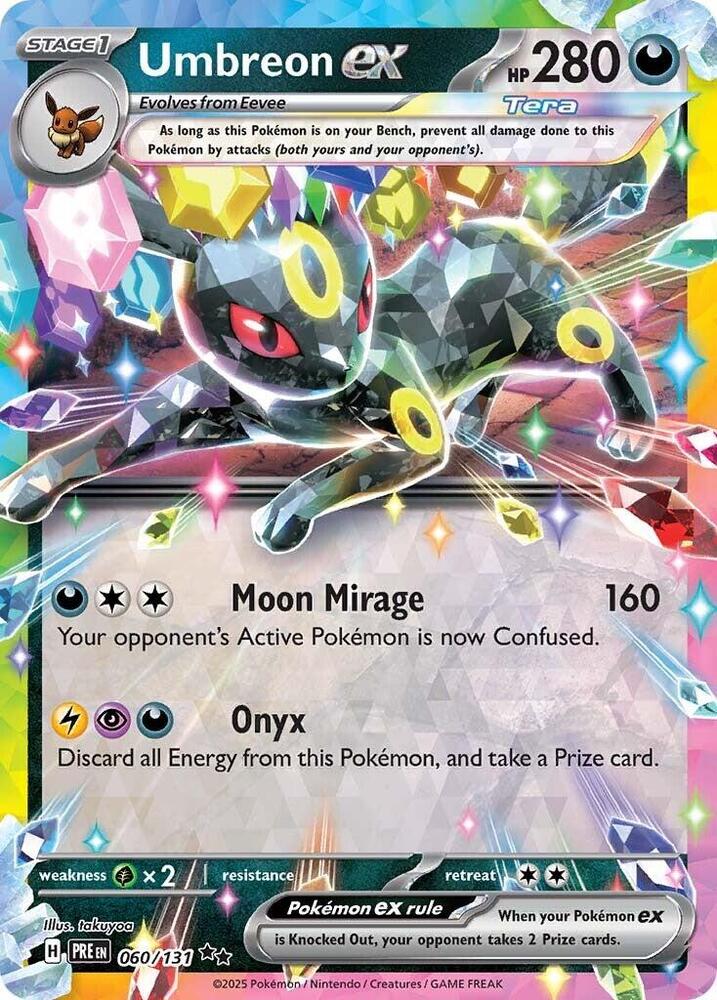Umbreon ex (060/131) [Scarlet & Violet: Prismatic Evolutions] | Card Citadel