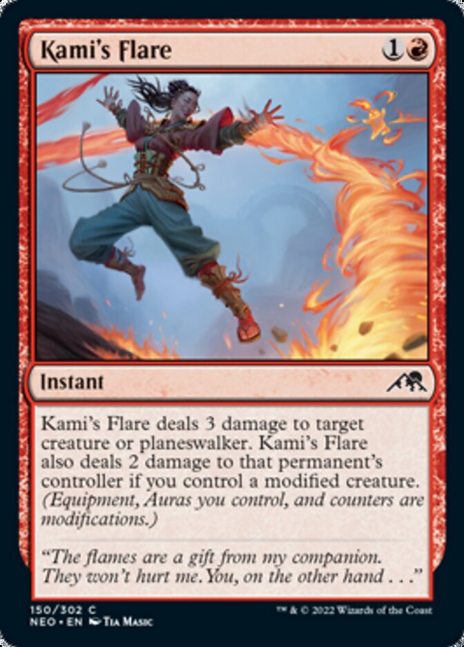 Kami's Flare [Kamigawa: Neon Dynasty] | Card Citadel