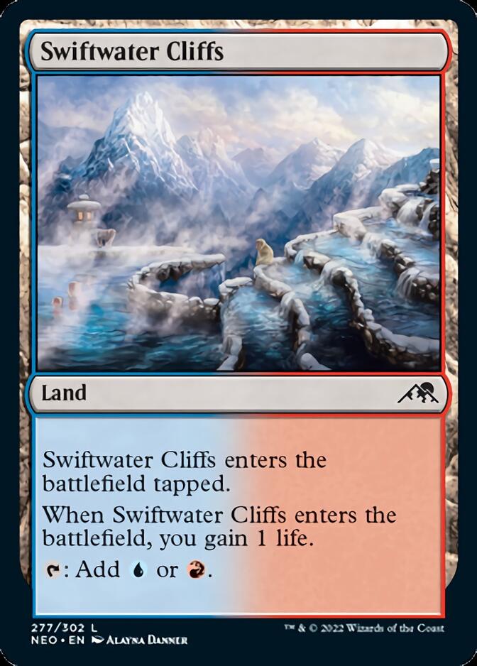 Swiftwater Cliffs [Kamigawa: Neon Dynasty] | Card Citadel