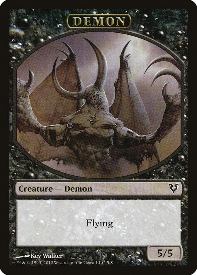 Demon Token [Avacyn Restored Tokens] | Card Citadel
