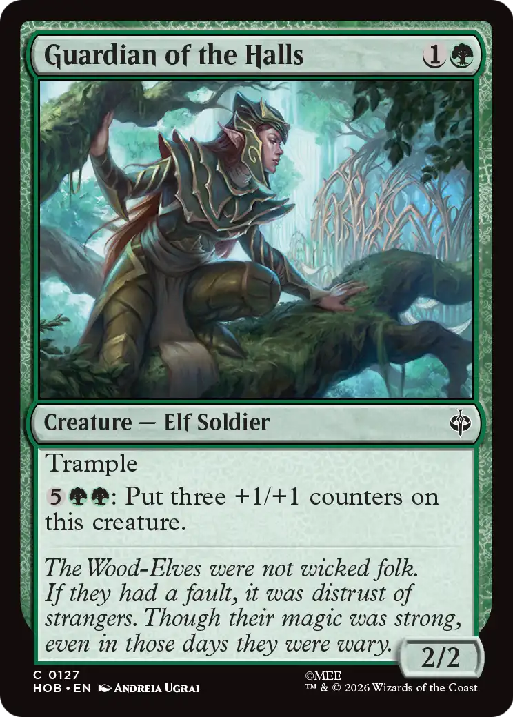 Guardian of the Halls [The Hobbit] | Card Citadel
