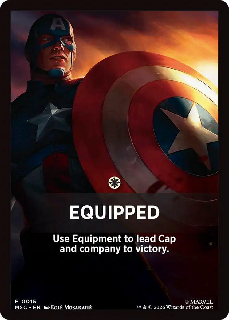Equipped Theme Card [Marvel Super Heroes Commander] | Card Citadel