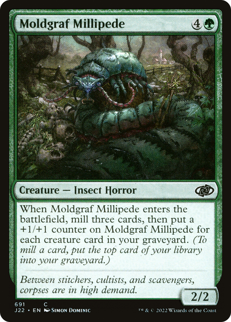 Moldgraf Millipede [Jumpstart 2022] | Card Citadel