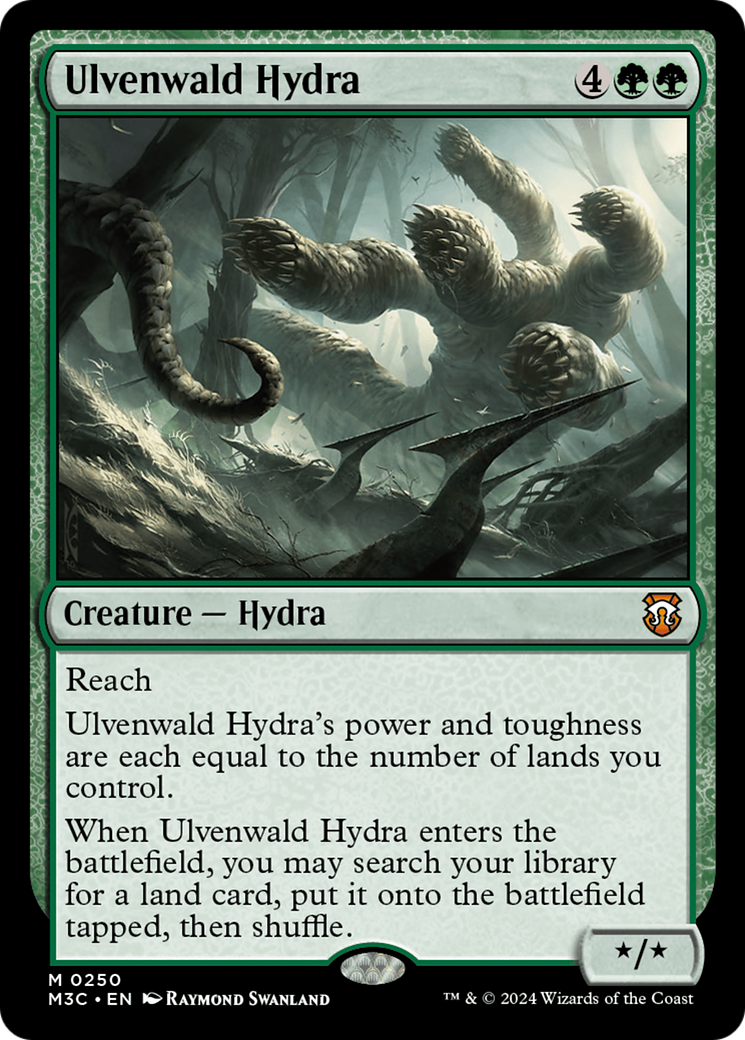 Ulvenwald Hydra (Ripple Foil) [Modern Horizons 3 Commander] | Card Citadel