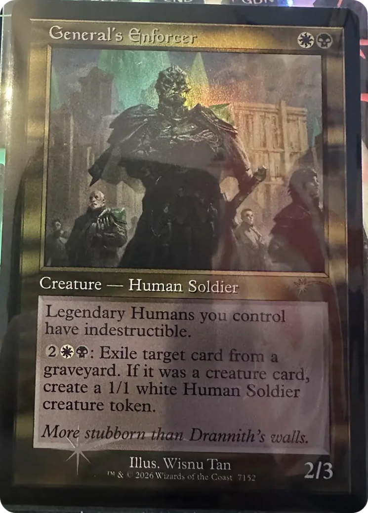General's Enforcer (7152) (Retro Frame) [Secret Lair Drop Series] | Card Citadel