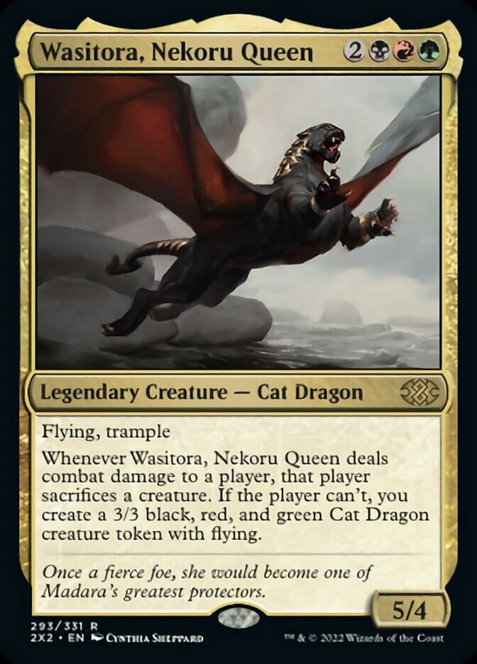 Wasitora, Nekoru Queen [Double Masters 2022] | Card Citadel