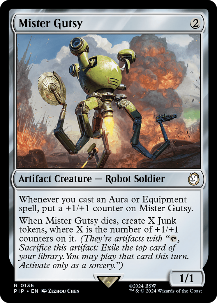 Mister Gutsy [Fallout] | Card Citadel