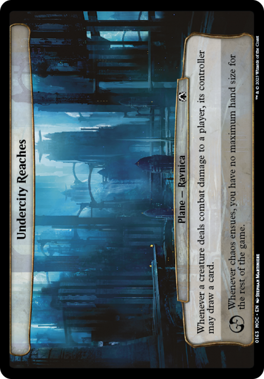 Undercity Reaches [March of the Machine Commander] | Card Citadel