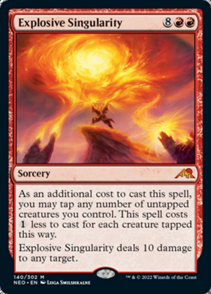 Explosive Singularity [Kamigawa: Neon Dynasty] | Card Citadel