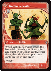 Goblin Recruiter (Future Sight) [Mystery Booster 2] | Card Citadel